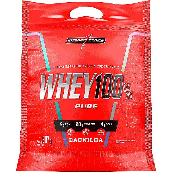 Super Whey 100% Pure - Pacote 907g - IntegralMedica