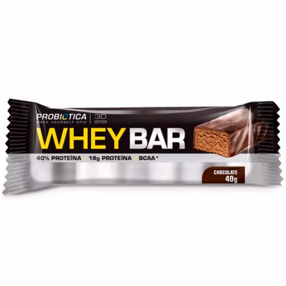 Barra de Proteína Whey Bar High Protein - 40g - Probiótica