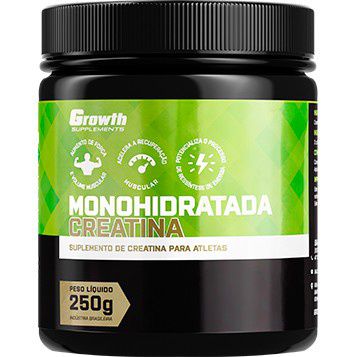 Creatina 100% Pura Monohidratada - 250g - Growth Supplements