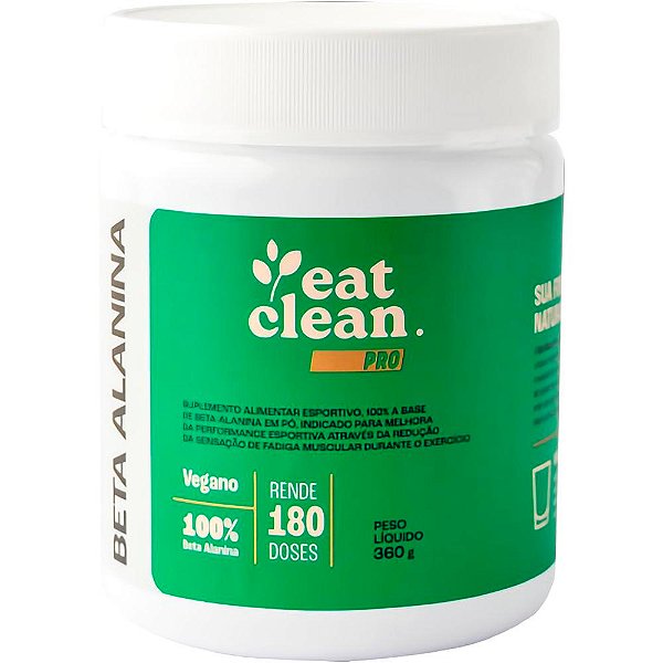 Beta Alanina 100% Pura - 300g - Eat Clean Pro