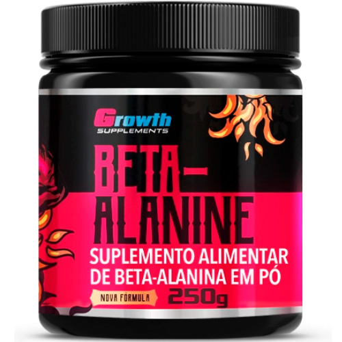 Beta Alanina 100% Pura - 250g - Growth Supplements