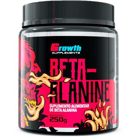 Beta Alanina 100% Pura - 250g - Growth Supplements