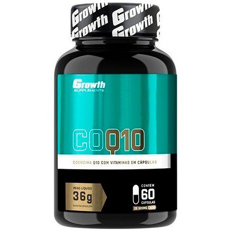 Coenzima Q10 (30mg) - 60 Cápsulas - Growth Supplements