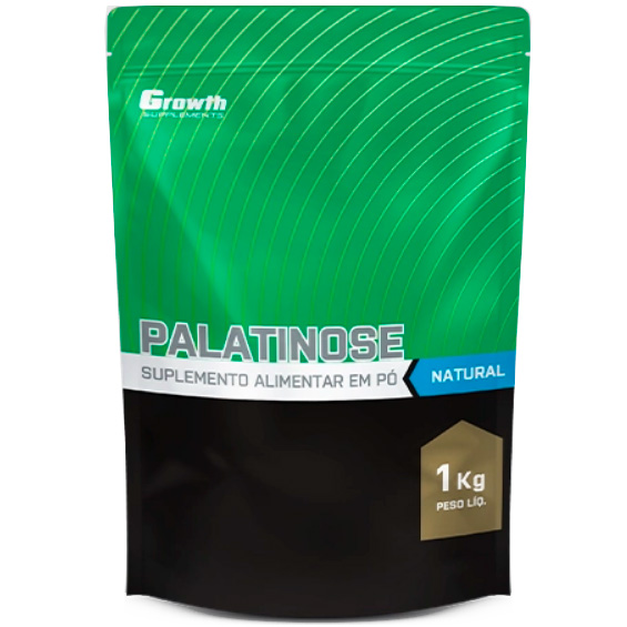 Palatinose 100% Pura - 1000g - Growth Supplements