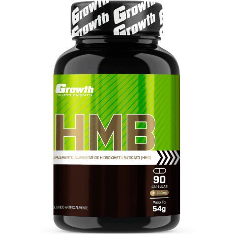 HMB - 90 Cápsulas - Growth Supplements