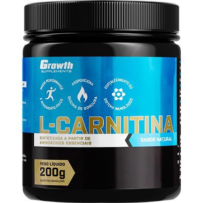 L-Carnitina (2000mg) - 200g - Growth Supplements