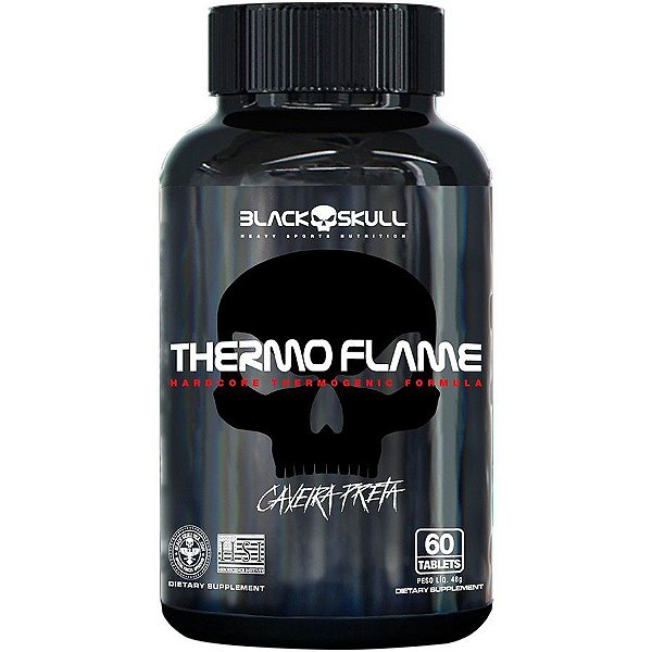 Thermo Flame - 60 Tabletes - Black Skull