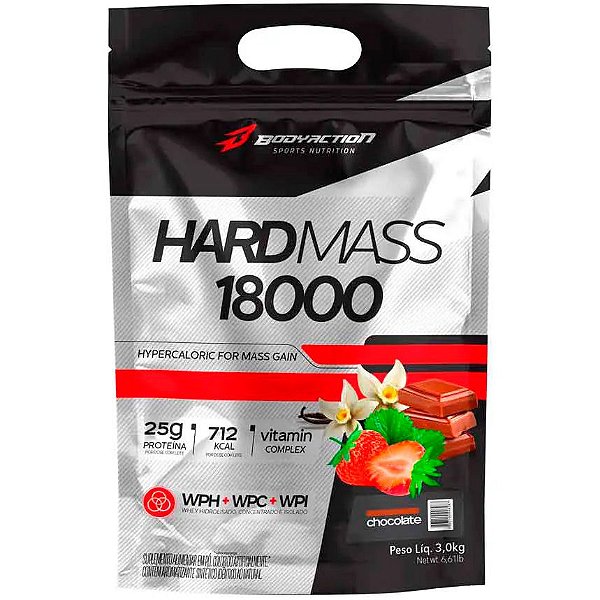 Hipercalórico Hard Mass 18000 - 3000g - BodyAction