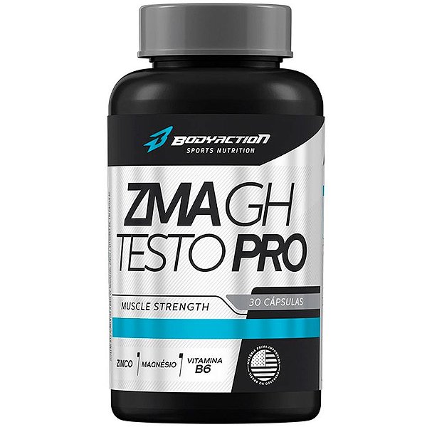 ZMA GH Testo Pro - 30 Cápsulas - BodyAction