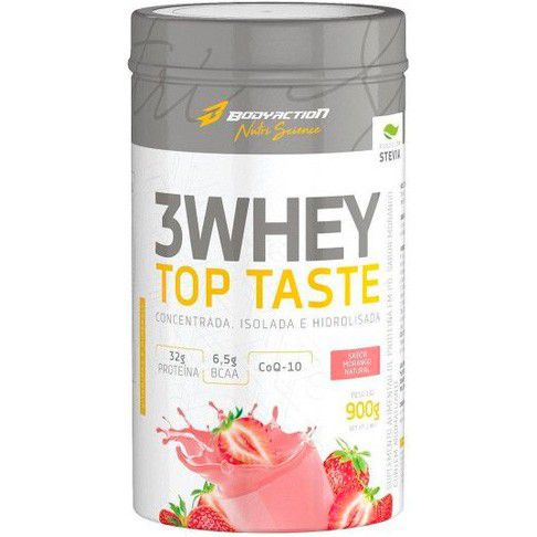 3 Whey Top Taste (3W) - 900g - BodyAction Nutri Science