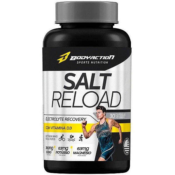Salt Reload - 30 Cápsulas - BodyAction