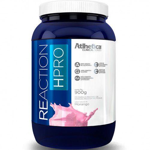 Whey Reaction HPRO (Proteína Isolada e Hidrolisada)- 900g - Atlhetica Nutrition CleanLab