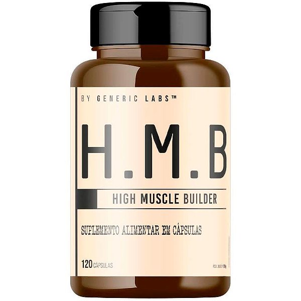 HMB - 120 Cápsulas - Generic Labs