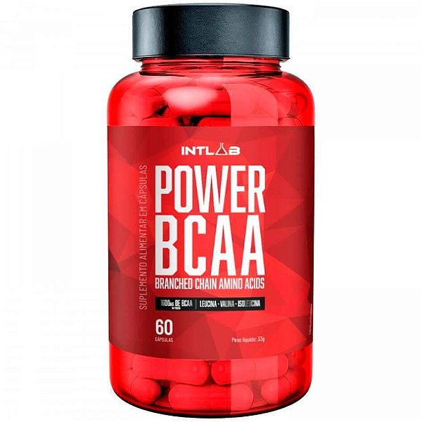 BCAA (900mg) - 60 Cápsulas - Intlab