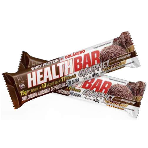 Barra de Proteína Health Bar Protein Gourmet - 45g - Health Labs
