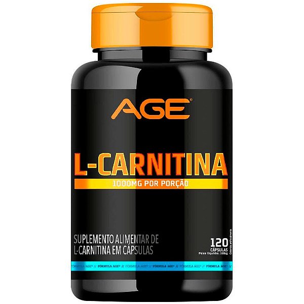 L-Carnitina (1000mg) - 120 Cápsulas - AGE