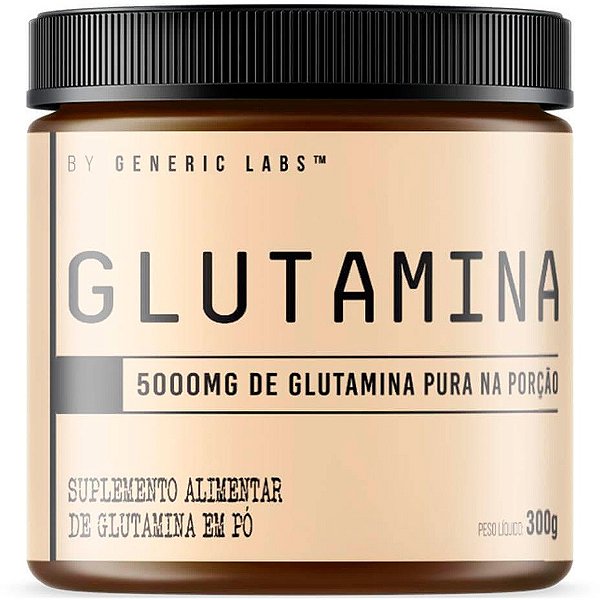 Glutamina 100% Pura - 300g - Generic Labs