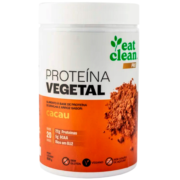 Proteína Vegana Vegetal Isolada - 600g - Eat Clean Pro
