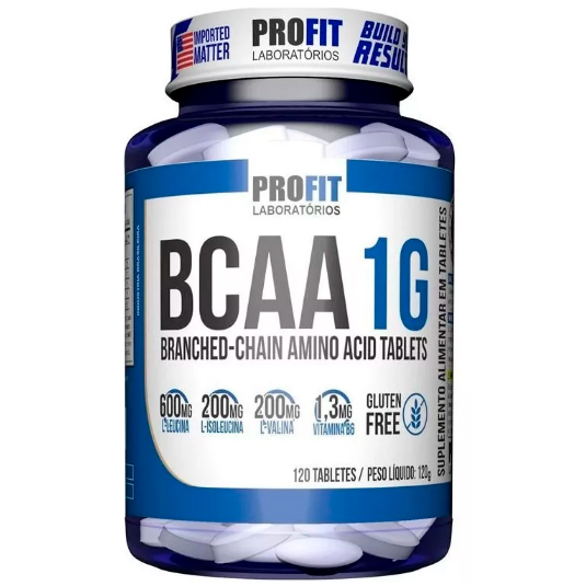 BCAA 1G - 120 Tabletes - Profit Labs