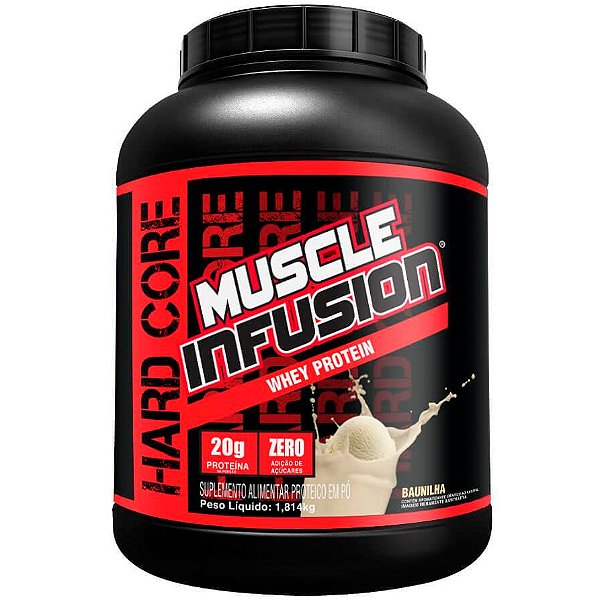 100% Whey Protein Muscle Infusion Hardcore - 1800g - Nutrex Research