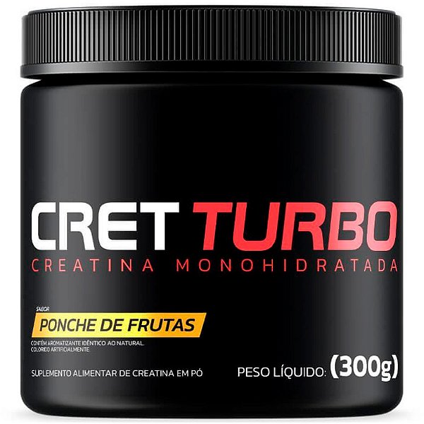 Creatina Monohidratada Saborizada- 300g - Cret Turbo
