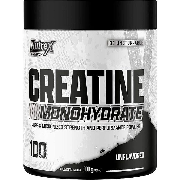Creatina 100% Pura Monohidratada - 300g - Nutrex Research