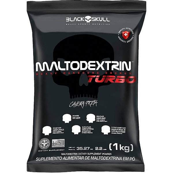 Malto Dextrin Turbo - Pacote 1kg - Black Skull