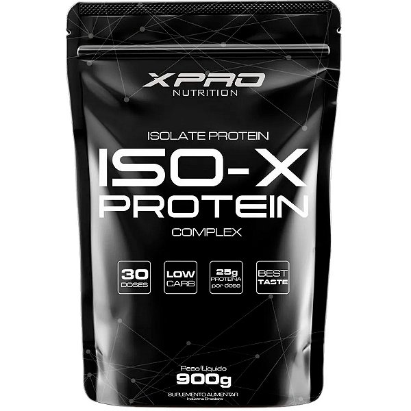 Iso-x Protein Isolate Complex - Pacote 900g - XPRO Nutrition