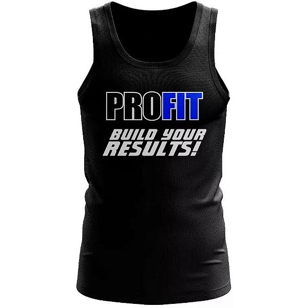 Regata Espartano (Dry Fit) - Preta - Profit Labs