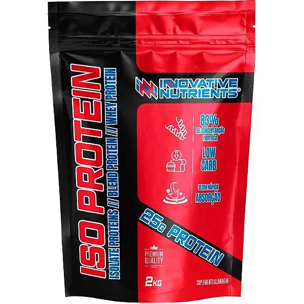 Iso Protein Blend (80% Proteína) - Pacote 2kg - Innovative Nutrients