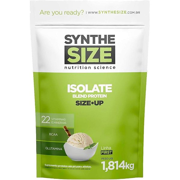 Isolate Blend Protein - Pacote 1800g - SyntheSize