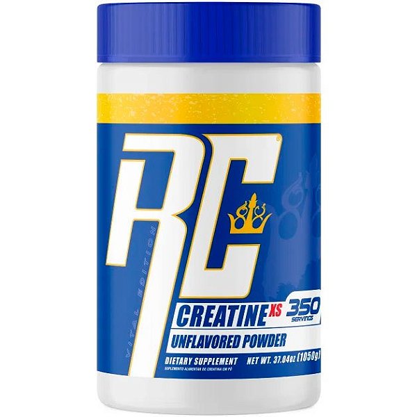 Creatina XS Monohidratada 100% Pura - Pote 1050g - Ronnie Coleman