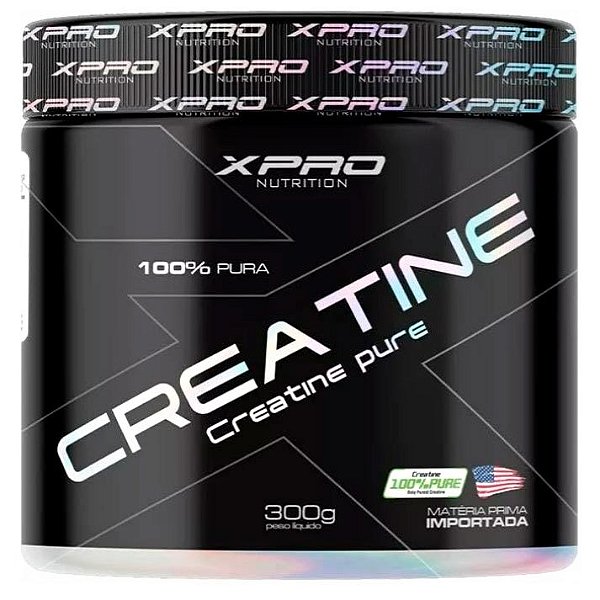 Creatina Monohidratada 100% Pura - Pote 300g - XPRO Nutrition