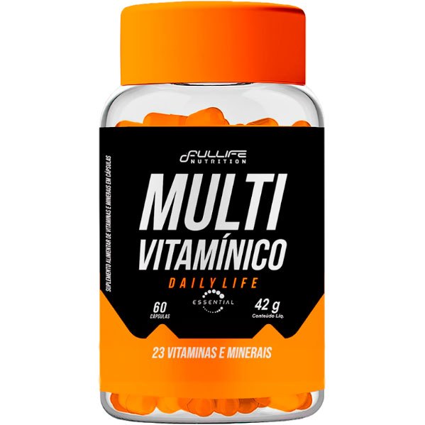 Multivitamínico Daily Life - 60 Cápsulas - Fullife Nutrition