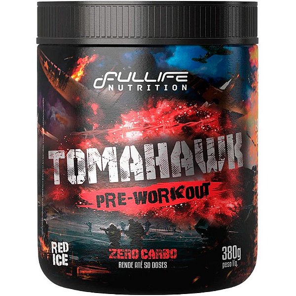 Tomahawk Pré-Treino - 380g - Fullife Nutrition (Zero Carboidrato)