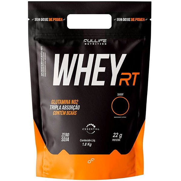 Whey RT - 100% Concentrado - Pacote 1800g - Fullife Nutrition