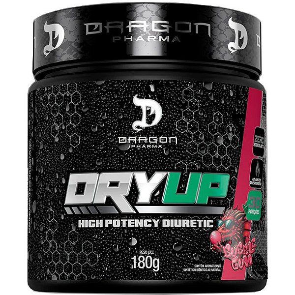DryUp Diurético / Termogênico - 180g - Dragon Pharma