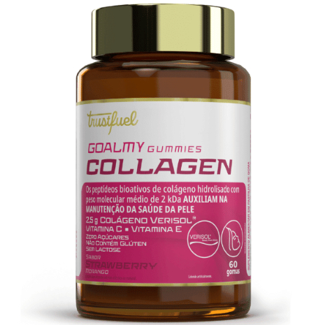 Colágeno Verisol Goalmy com Vitaminas C e E - 60 Gomas - Trustfuel