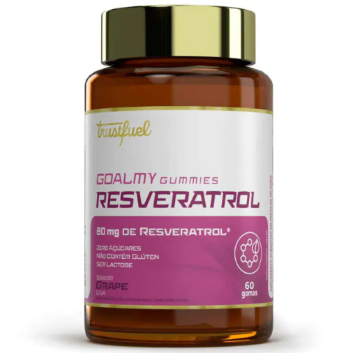 Resveratrol Antioxidante Goalmy - 60 Gomas - Trustfuel