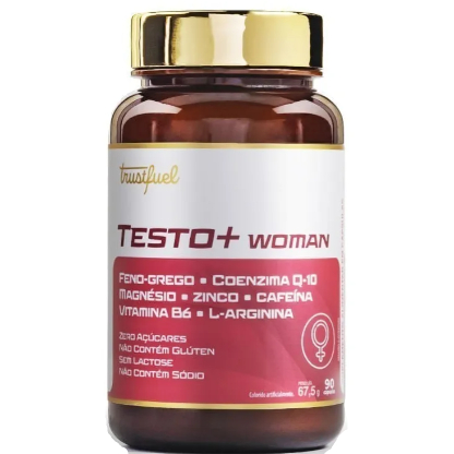 Suplemento Nutricional Testo + Woman - 90 Cápsulas - Trustfuel