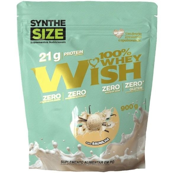 100% Whey Protein Wish - 900g - SyntheSize