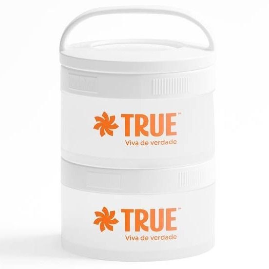 Porta Suplementos Acoplável - (2 Compartimentos) - True Source