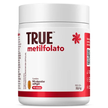 True Metilfolato - 90 Cápsulas - True Source