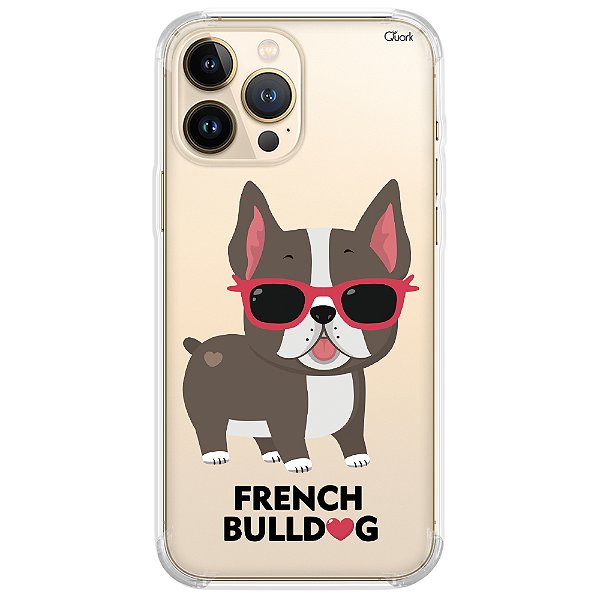Capinha Anti Shock Personalizada - Bulldog French