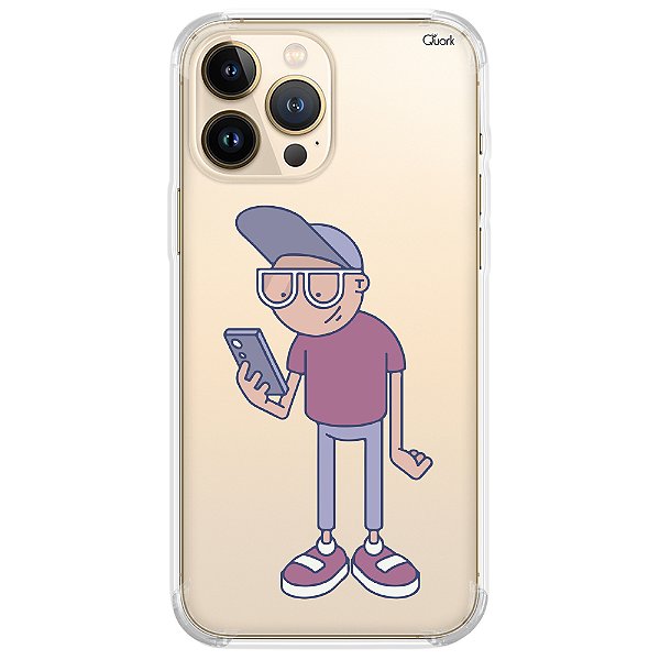 Capa Case Capinha Compatível Personalizada - Geek Phone Boy