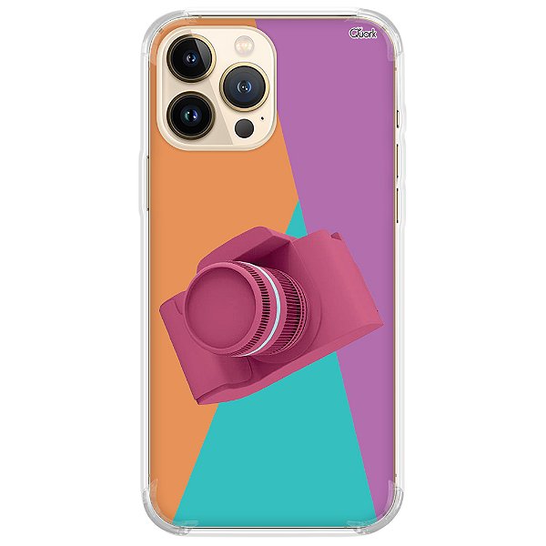 Capa de silicone para celular com câmera retro 3D para iPhone 11/7/8/6/4  preta em Promoção | Ofertas na Americanas