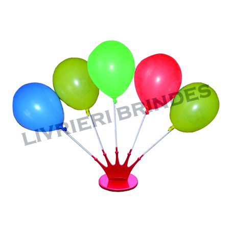 Suporte para 5 balões - PÇ