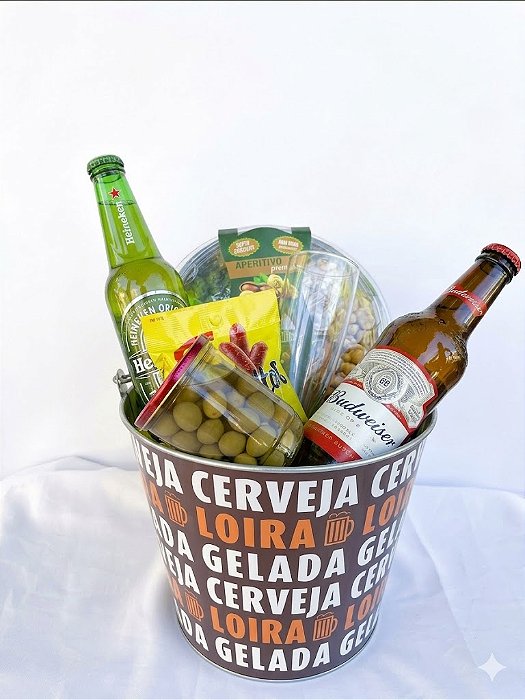 Balde "Cerveja Loira"