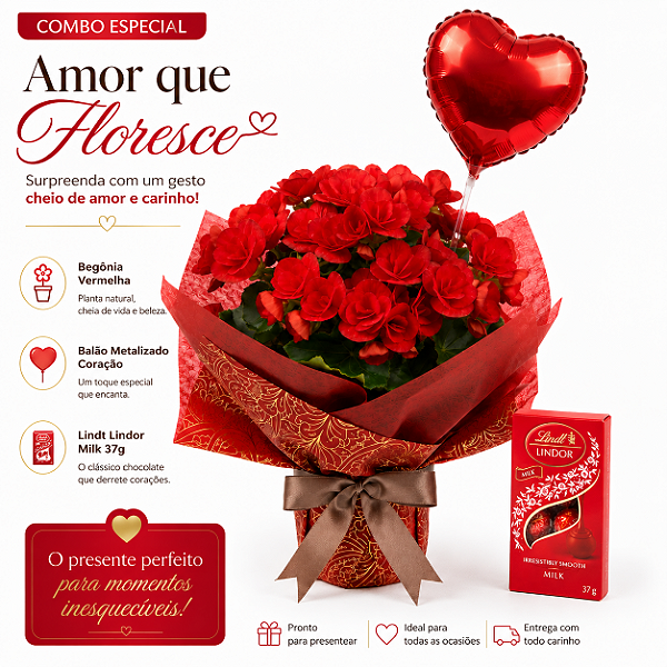 Especial dia Dos Namorados-❤️ Combo Amor que Floresce