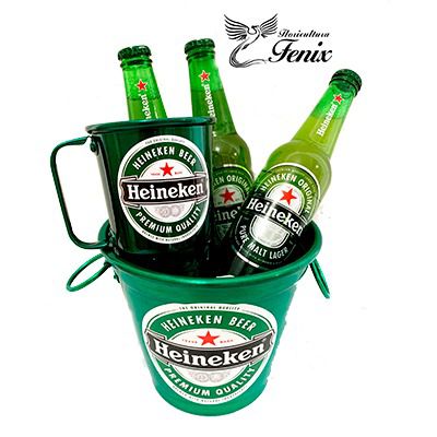 Kit Balde de Cervejas Heineken